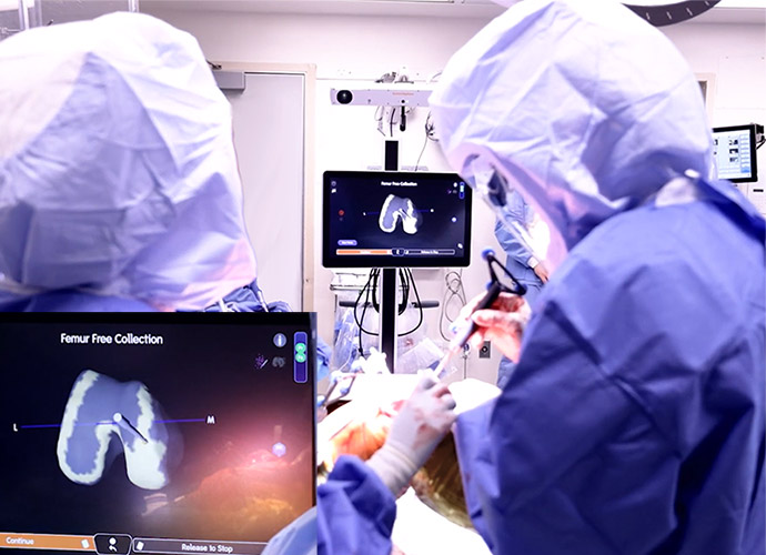 تصویربرداری پیشرفته ، تکنیک جدید در تعویض مفصل زانو